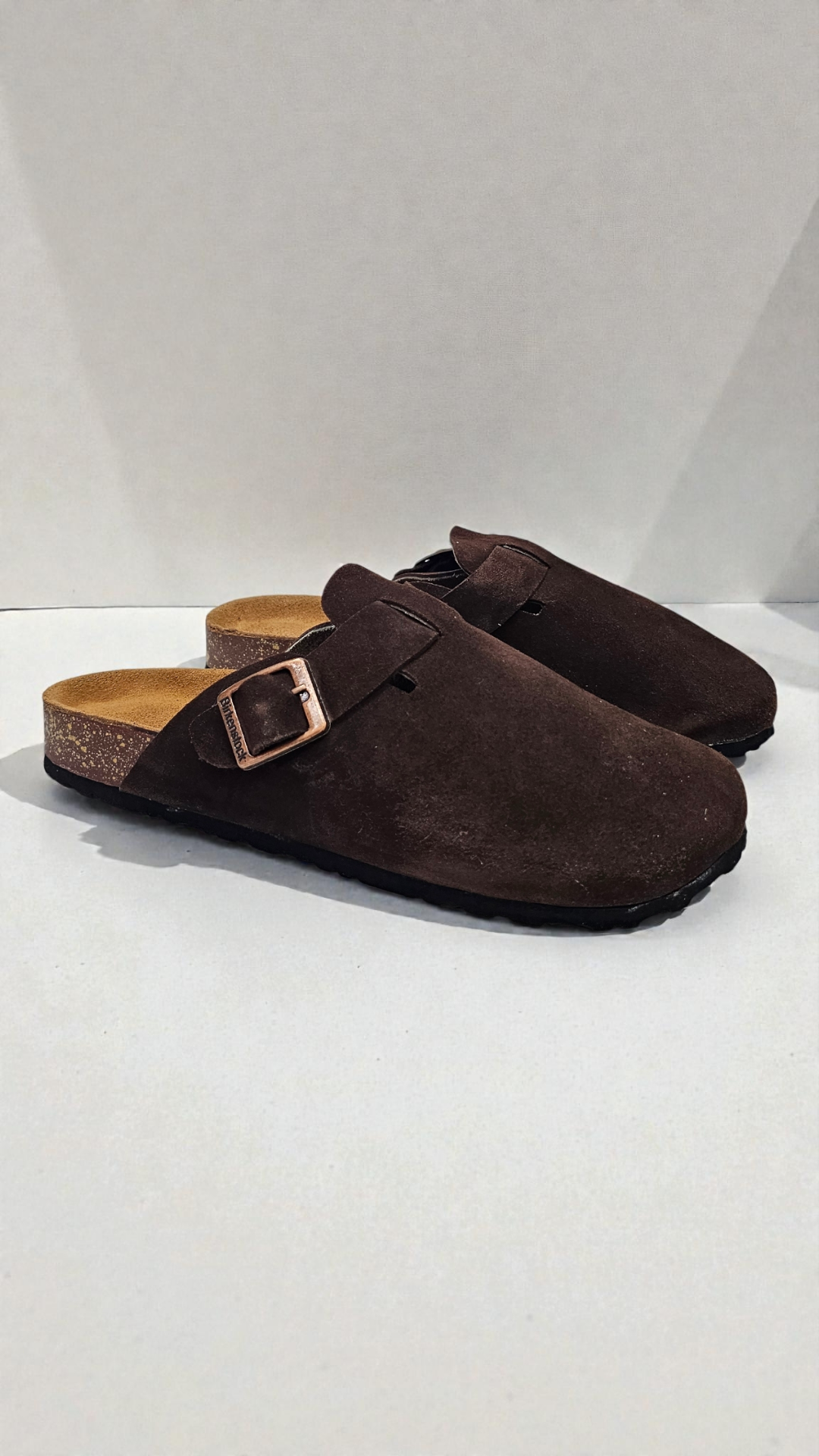 Suede mules Birken