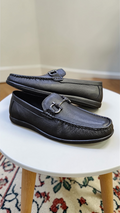 Elwis soft cushioned loafers (Black)