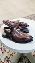 Side check peshawri brown