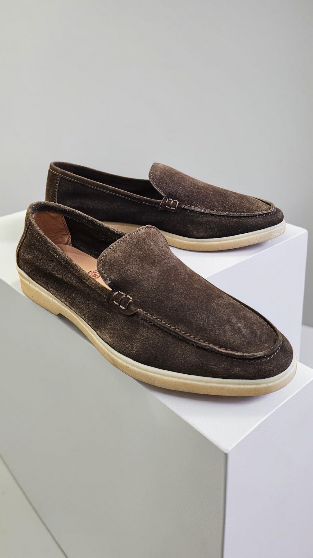 L.P. Suede leather Brown