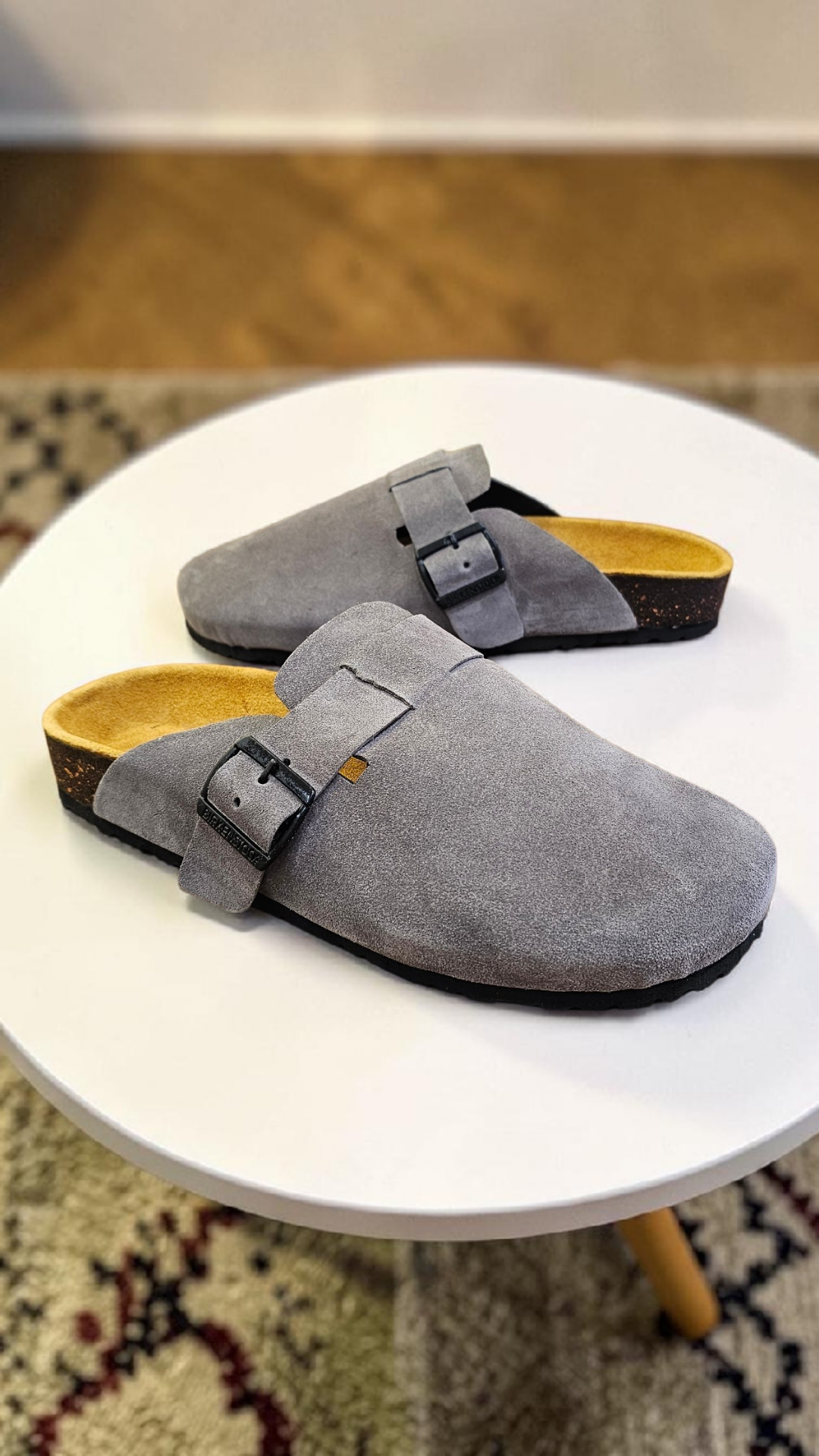 Suede mules Birken