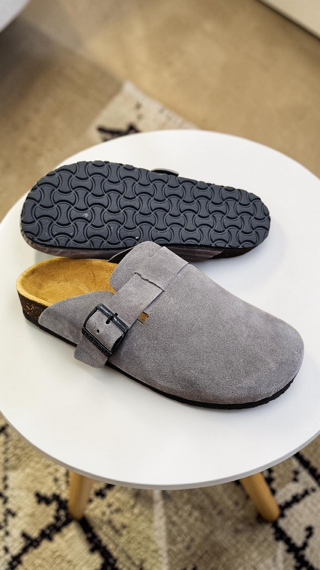 Suede mules Birken