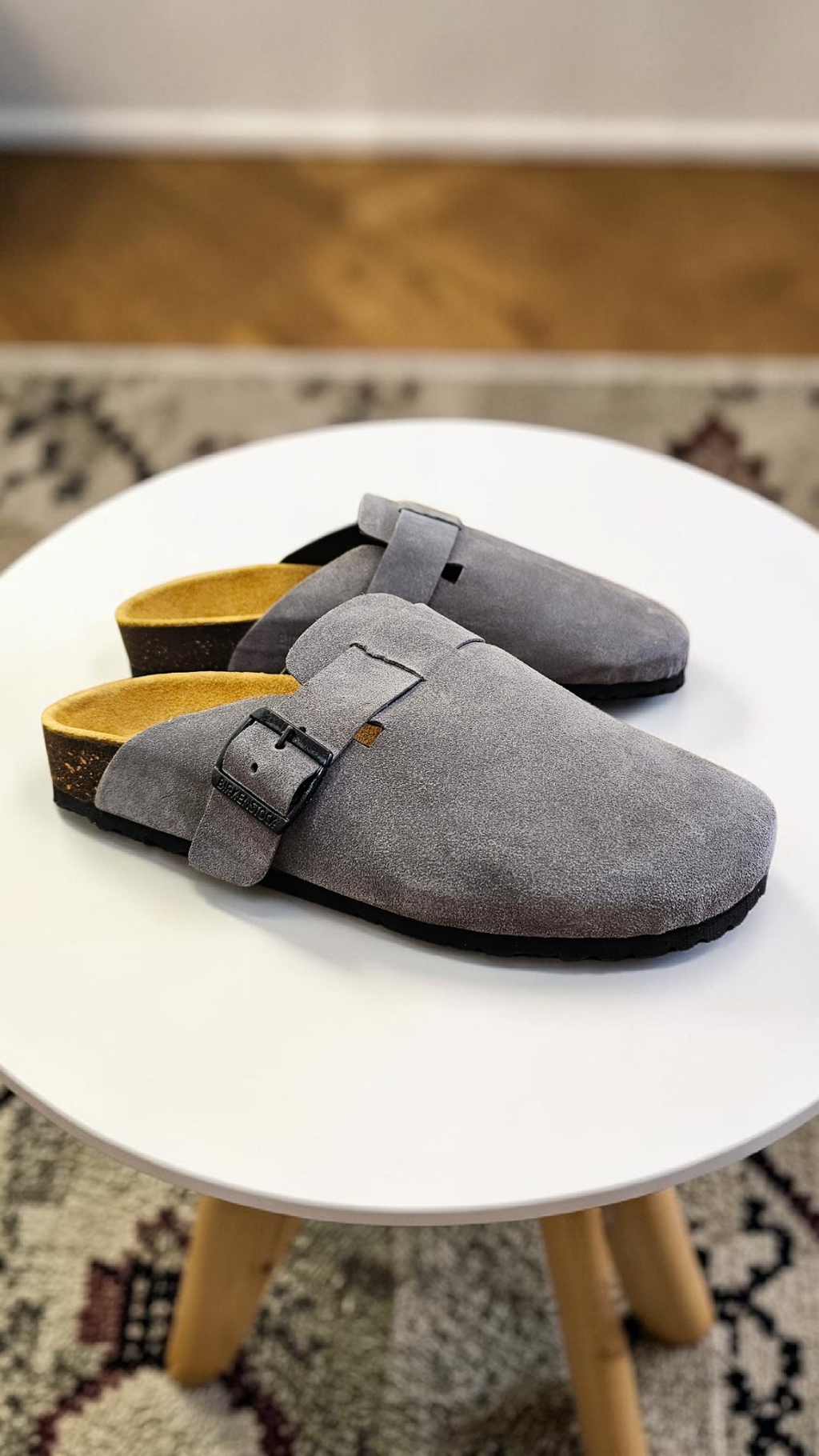 Suede mules Birken