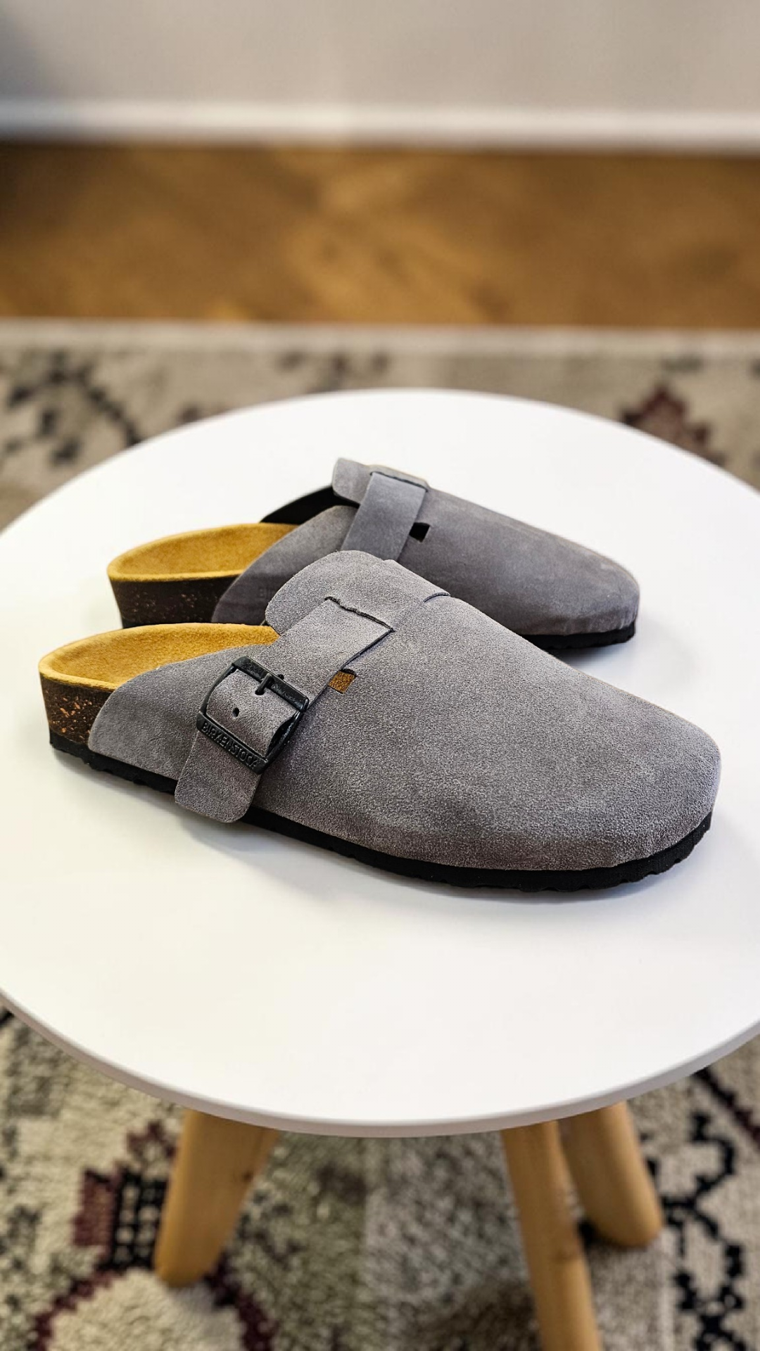 Suede mules Birken