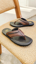 id leather chappal (Tan)