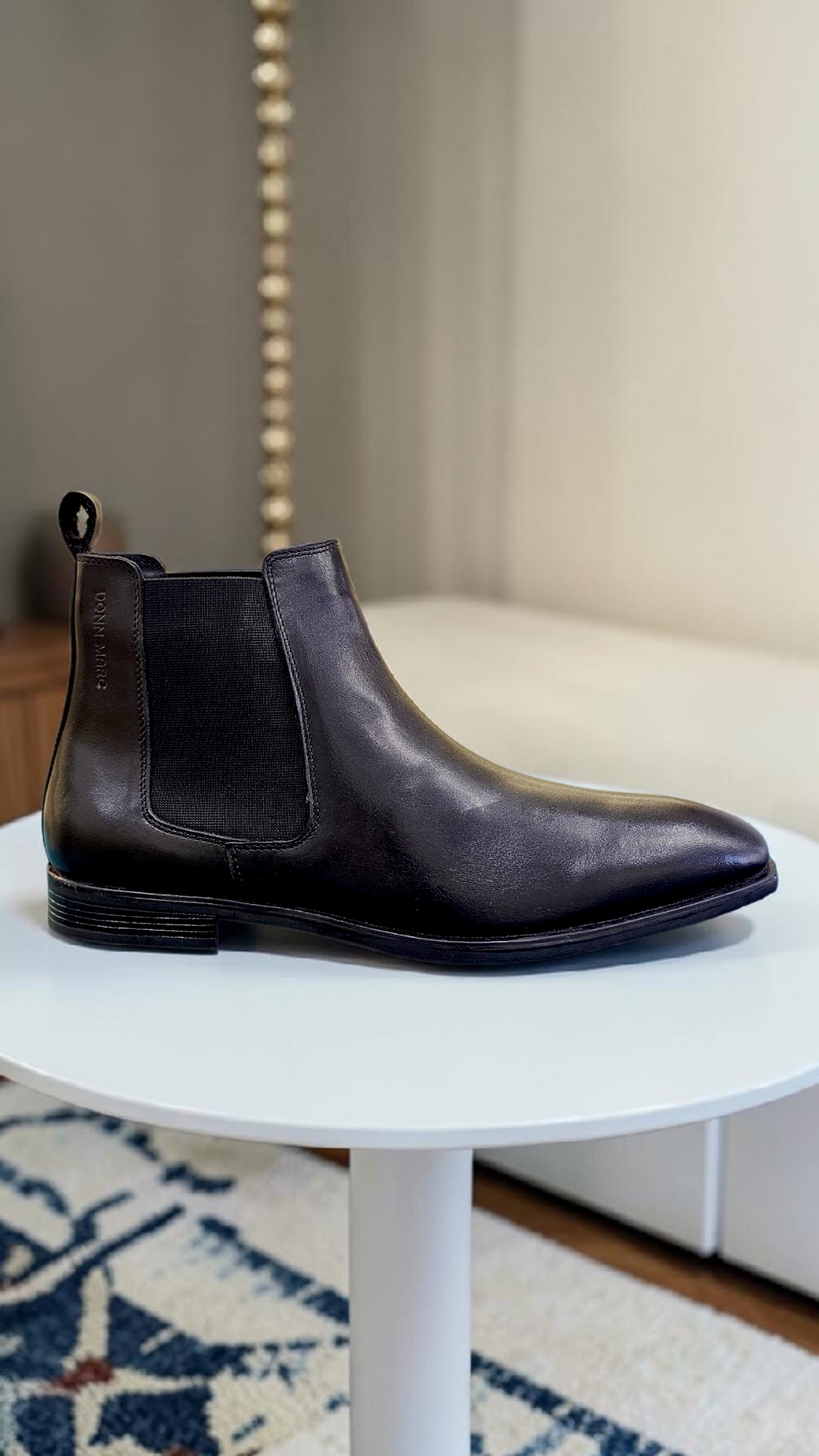 Italian chelsea Genuine leather (Black)