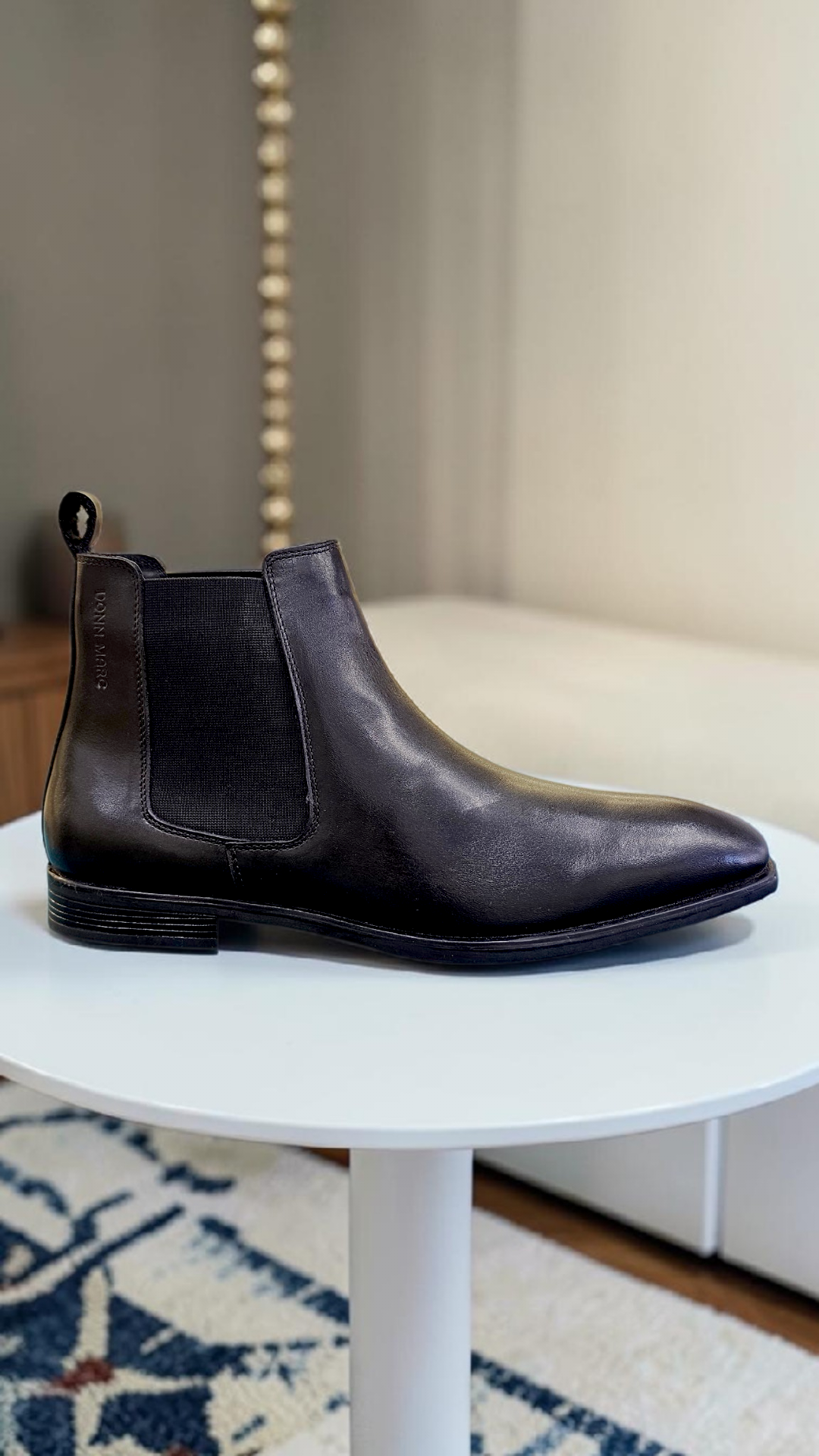 Italian chelsea Genuine leather (Black)