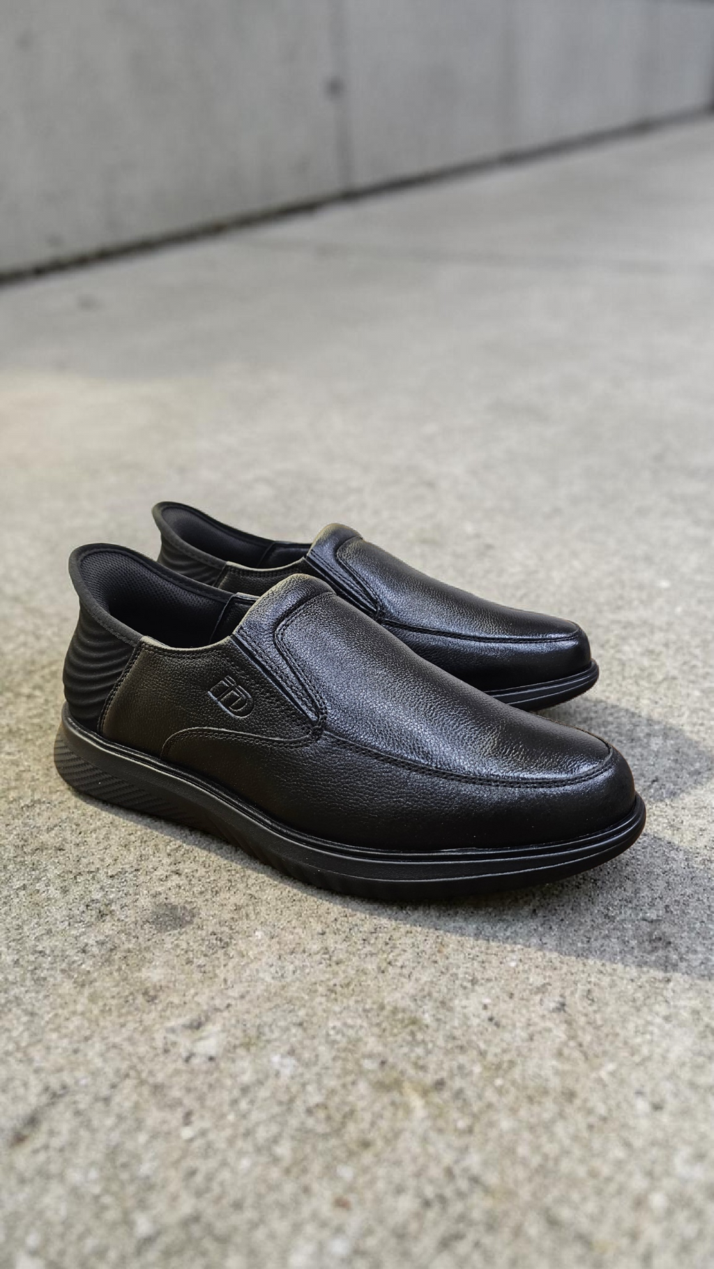 I'd Hands-free loafers (Genuine leather)