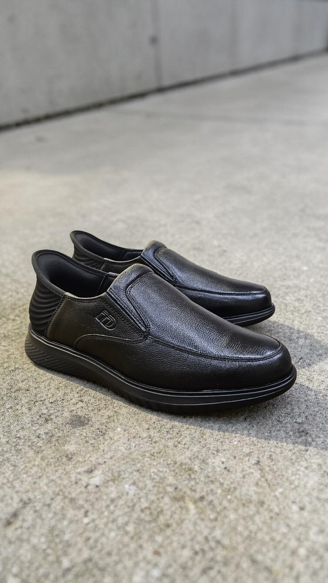I'd Hands-free loafers (Genuine leather)