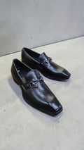 italian black loafers (Cuban heel)