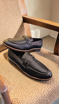 San lee Black loafers (Big size)
