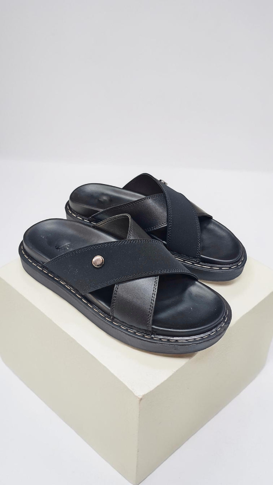 Cross patti (Black)
