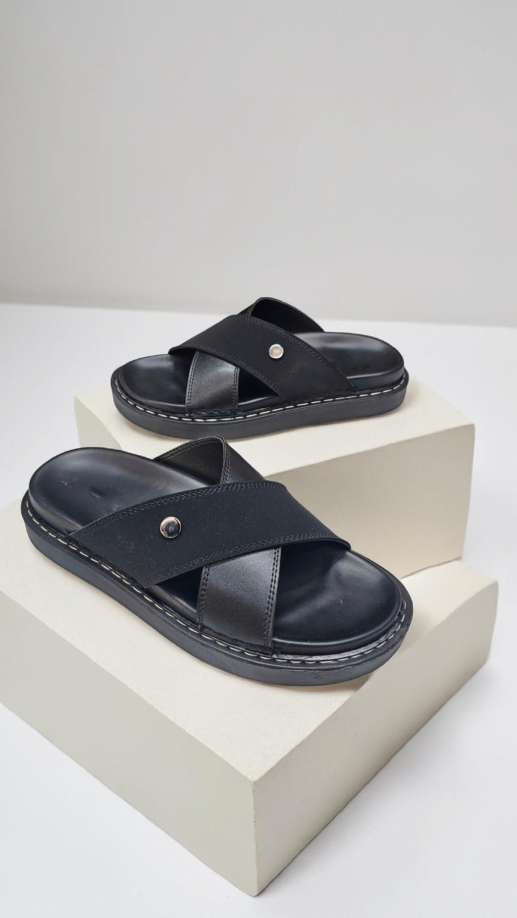 Cross patti (Black)