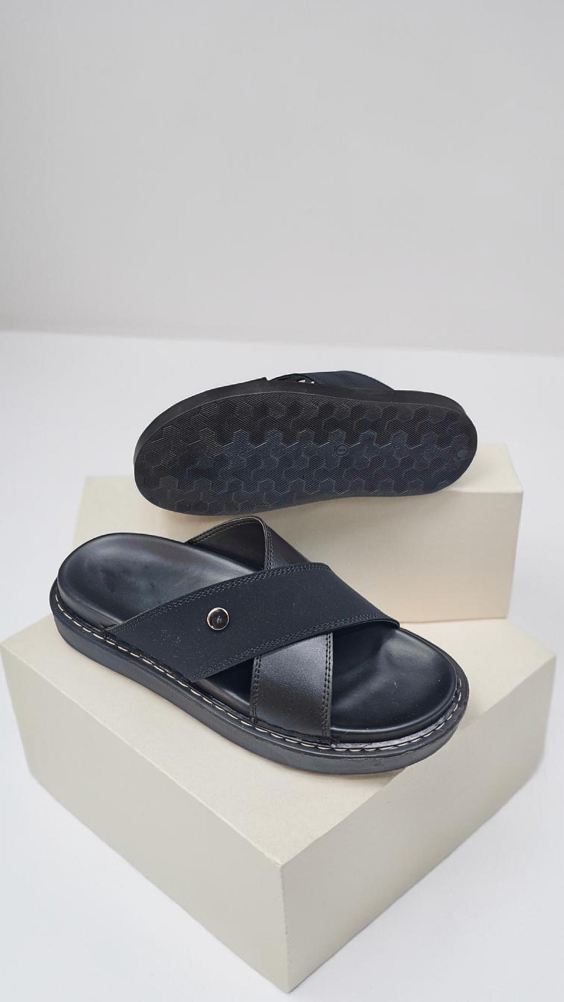 Cross patti (Black)