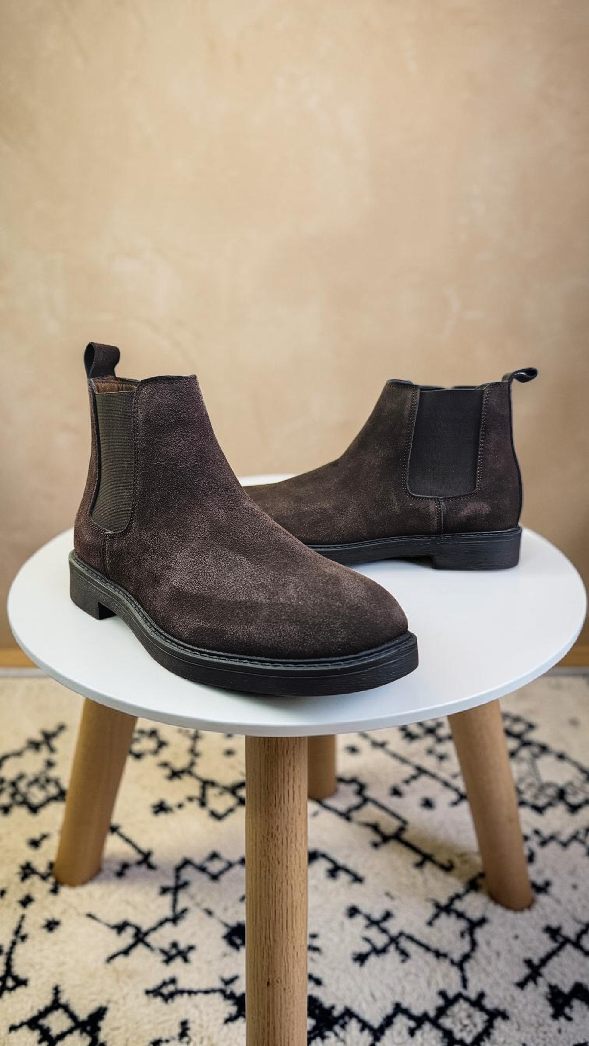 Suede chelsea (Brown)