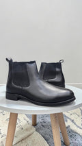 Wrinkle Free chelsea boot(Black)