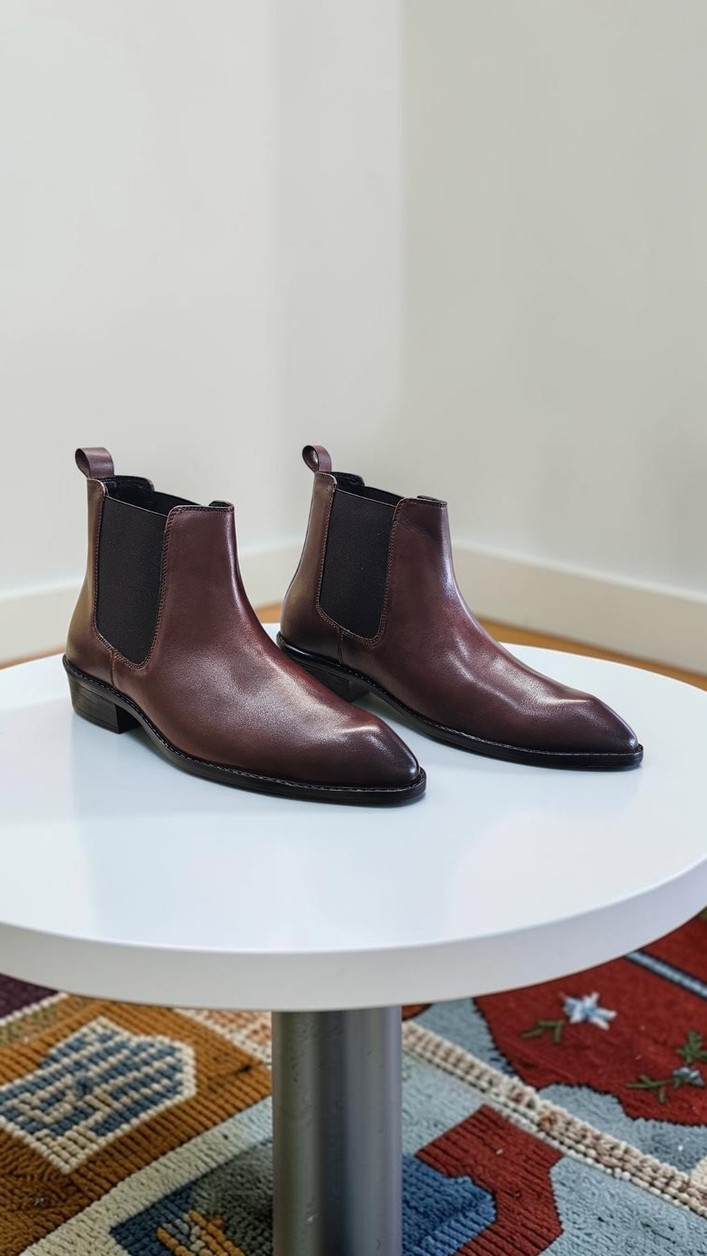 ITALIAN CHELSEA POINT (BROWN)