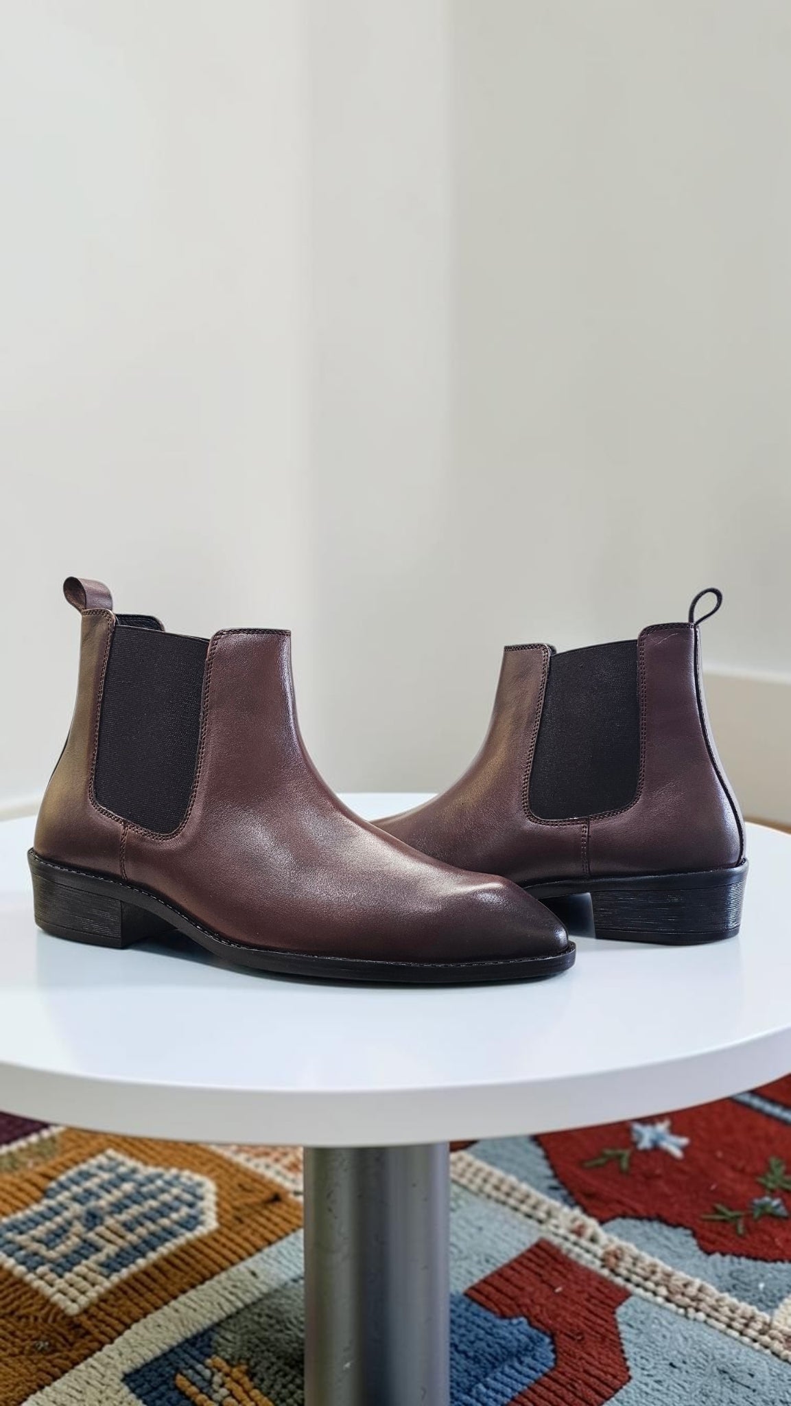 ITALIAN CHELSEA POINT (BROWN)