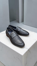 SN@KE PRINT LEATHER (BLACK)