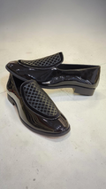 Patent loafer black(indo-western)
