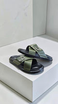 DI@R CROSS LEATHER (GREEN)
